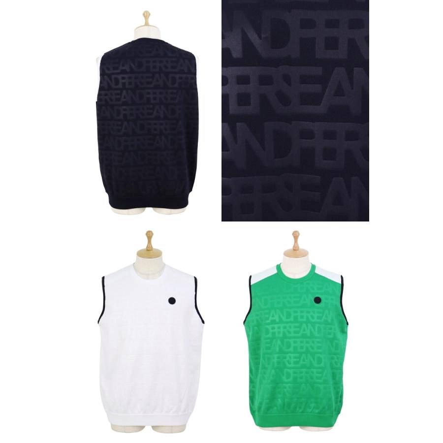 Mサイズ　新品定価35200円　2025モデル　アンパスィ　メンズ　ベスト and per se 【20％OFFセール】ニットベスト メンズ アンパスィ