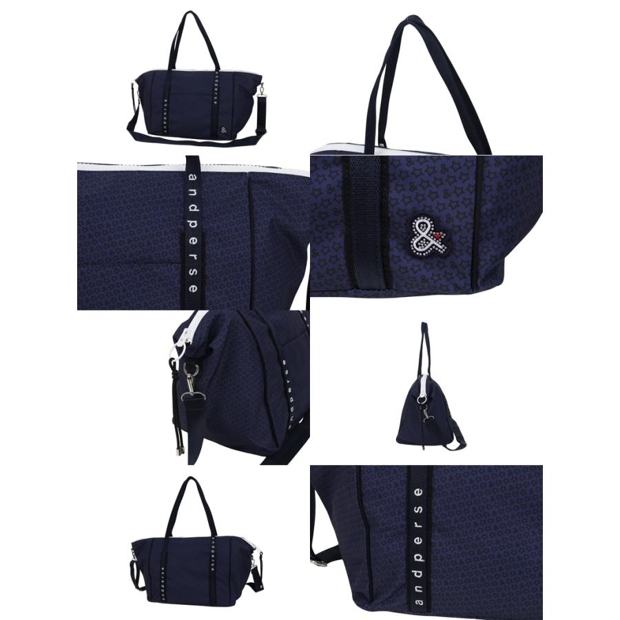 and per se ネイビー ボストンバッグ 公式】ボストンバッグ｜アンパスィ公式ストア