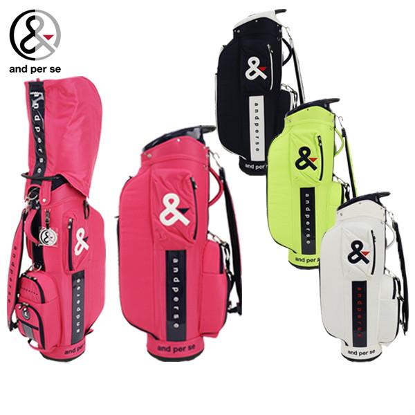 and per se（アンパスィ） キャディバッグ メンズ レディース ゴルフ