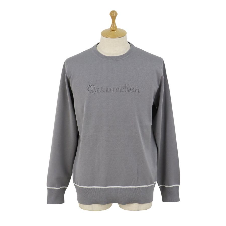 Resurrection グレー セーター XXL alexander wang - 【ラスト1点】CREWNECK PULLOVER W/ REVERSE