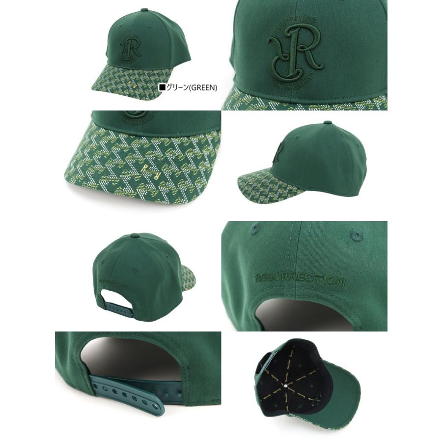 レザレクション GMブリムキャップ / グリーン BE12CAP01 RESURRECTION