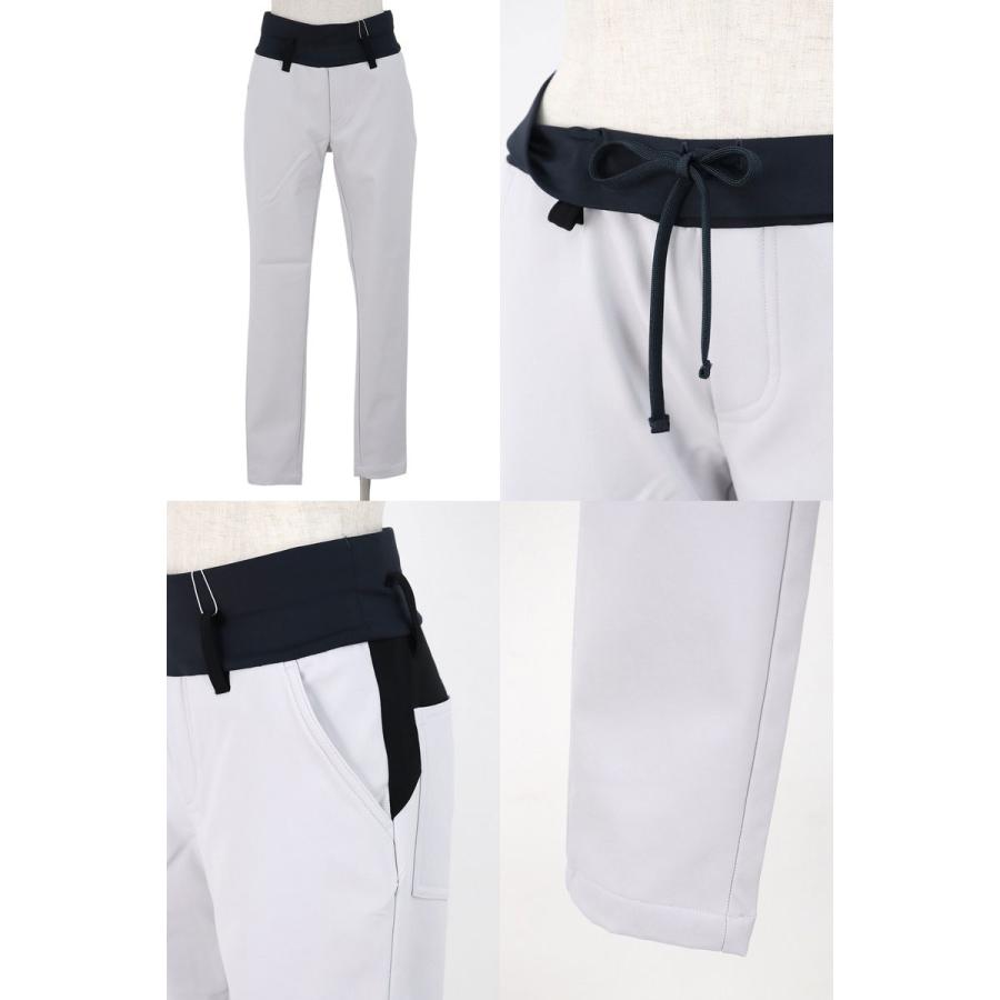 ロングパンツ レディース ブラック&ホワイト ホワイトライン Black&White WHITE Line 秋冬 新作 ゴルフウェア blf5002wj|t-on|03