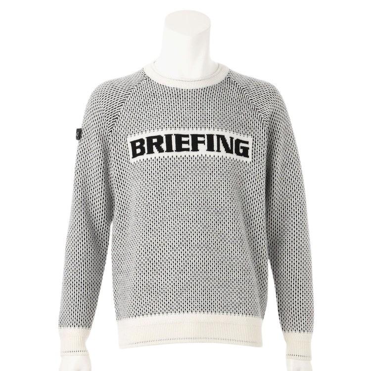 【30％OFFセール】セーター メンズ ブリーフィング ゴルフ BRIEFING GOLF ゴルフウェア brg243m52