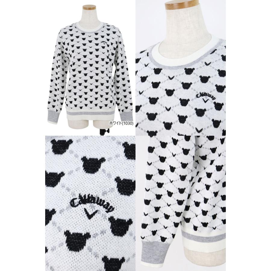 セーター レディース キャロウェイ アパレル キャロウェイ ゴルフ Callaway APPAREL 秋冬 新作 ゴルフウェア c22218206|t-on|03