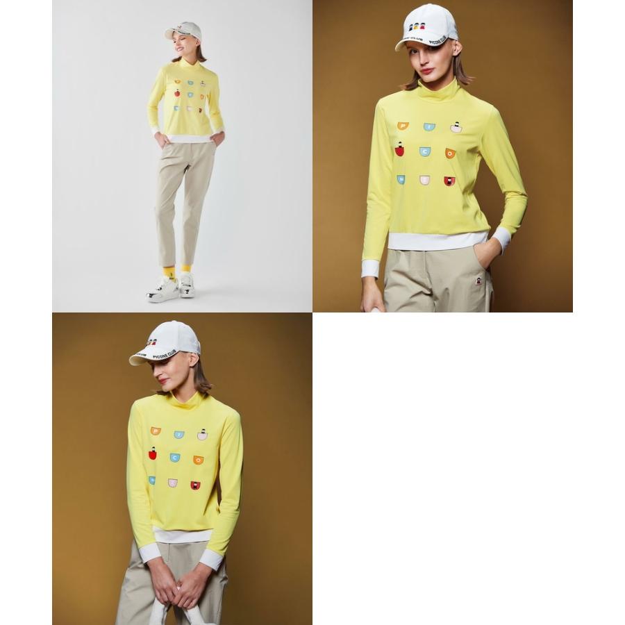 PICONE イエロー 長袖ボタンシャツ サイズL