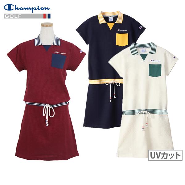 ワンピース レディース チャンピオン ゴルフ Champion 日本正規品 22 春夏 新作 ゴルフウェア Cw Vg312 高品質