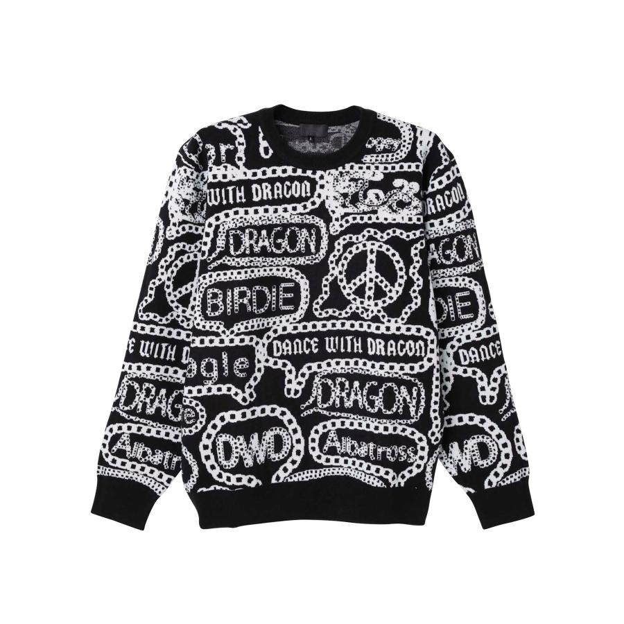 ダンスウィズドラゴン 薄手長袖セーター ダンスウィズドラゴン 薄手長袖セーター