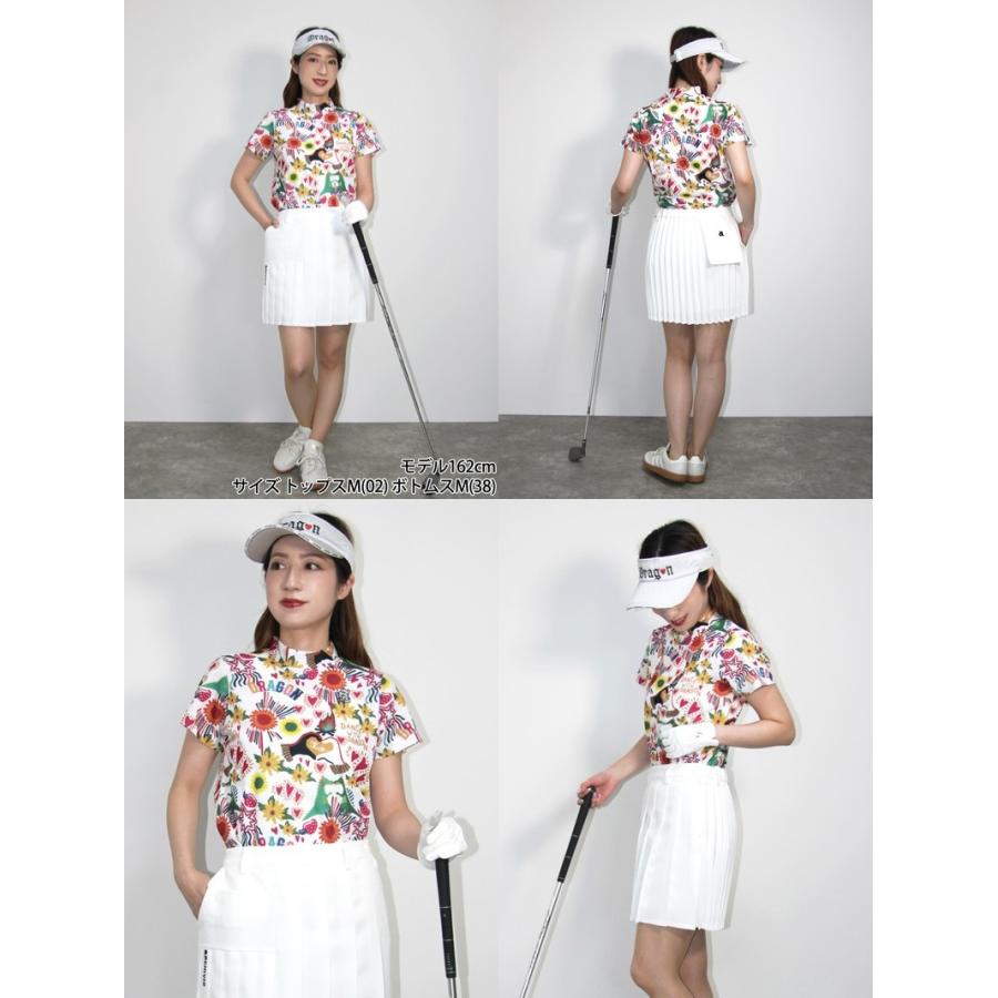 サンバイザー レディース ダンスウィズドラゴン ダンス ウィズ ドラゴン DANCE WITH DRAGON DWD 2025 秋冬 新作 ゴルフ d3-188210 | Dance With Dragon | 05