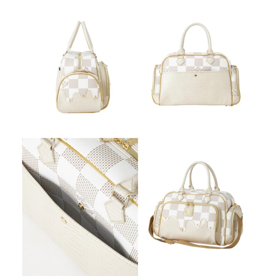 DANCE WITH DRAGON ボストンバッグ ホワイト Dance With Dragon（ダンスウィズドラゴン） ボストンバッグ 白