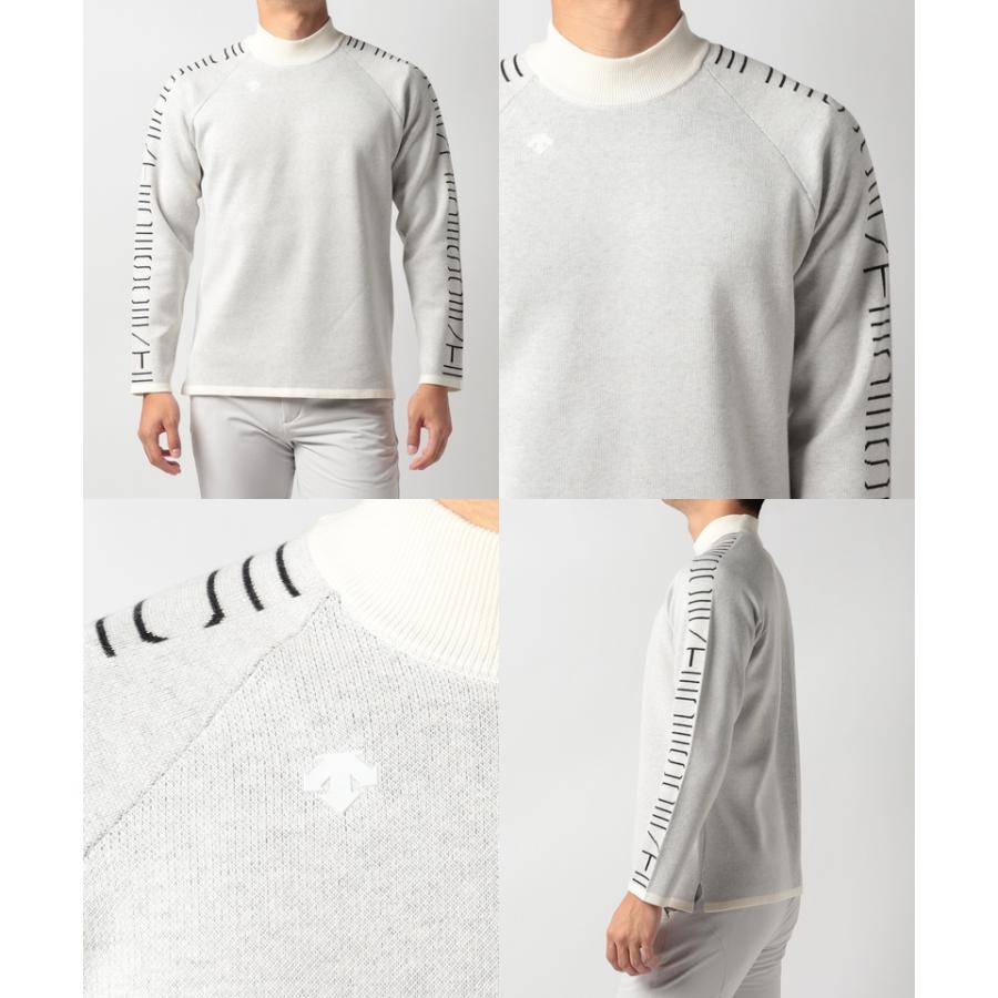 セーター メンズ デサントゴルフ アクティブ DESCENTE GOLF ACTIVE 2022 秋冬 新作 ゴルフウェア dgmujl02a|t-on|03