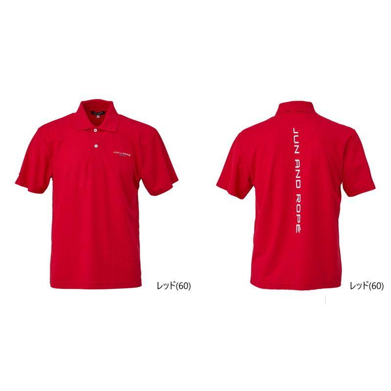 【メール便対応】ポロシャツ メンズ ジュン＆ロペ JUN＆ROPE 2025 秋冬 新作 ゴルフウェア ejm25700 JUN&ROPE'（ジュンアンドロペ） ポロシャツ メンズ ジュン＆ロペ