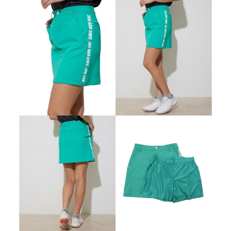 JUN&ROPE レディースゴルフスカート【M】 JUN&ROPE' ジュンアンドロペ レディース ゴルフウェア ロゴ