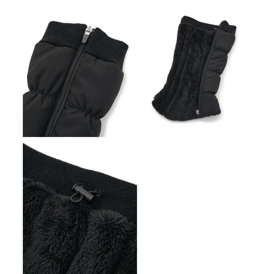 美品】ジュンアンドロペ レディースゴルフ ブラックレッグウォーマー