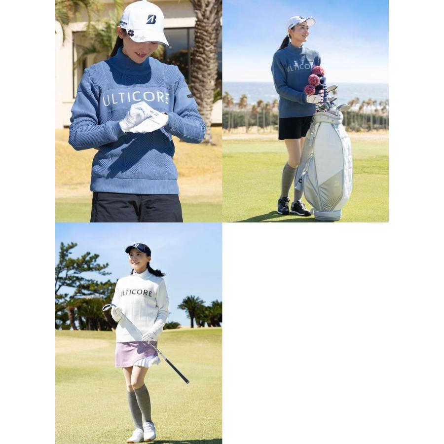 【30％OFFセール】セーター レディース アルティコア ブリヂストン ゴルフ ULTICORE BRIDGESTONE GOLF 2025 秋冬 新作 ゴルフウェア fbl30b BRIDGESTONE GOLF 【30％OFFセール】セーター レディース アルティコア