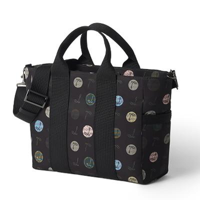 PEARLY GATES パーリーゲイツ カートバッグ ファー ゼブラ柄 ホワイト