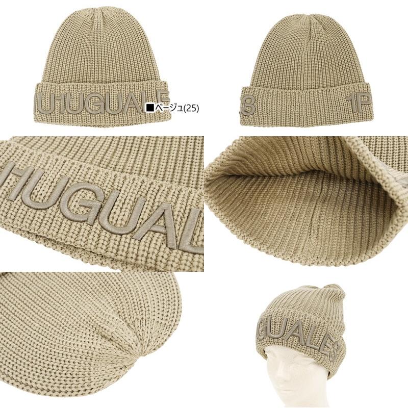 【美品】1PIU1UGUALE3 GOLF ニット帽子 1piu1uguale3 ゴルフニット帽