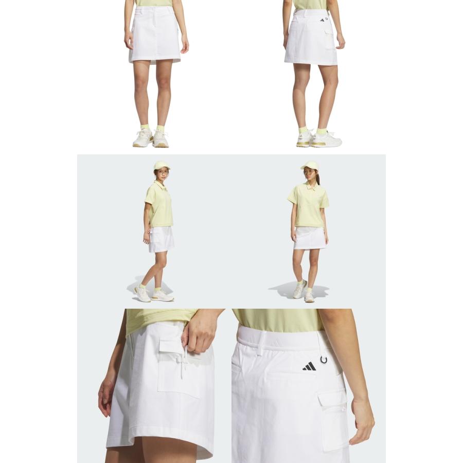 adidasゴルフシャツ×インナー付きスカートsizeL春 【公式通販】