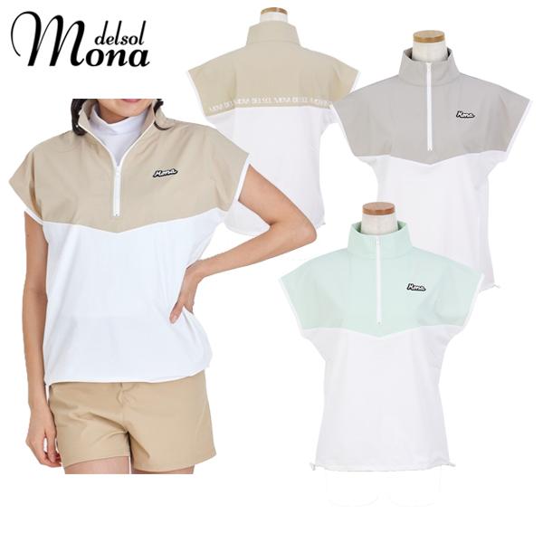 【メール便対応】ポロシャツ レディース モナ デルソル MONA DELSOL ゴルフウェア m0055 ポロシャツ レディース モナ デルソル MONA DELSOL ゴルフウェア m0055