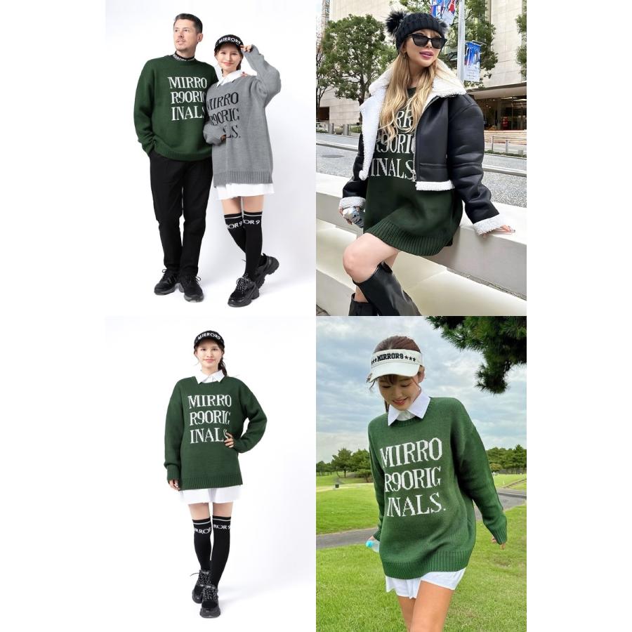 セーター メンズ レディース ミラーナインゴルフ MIRROR9GOLF ゴルフ