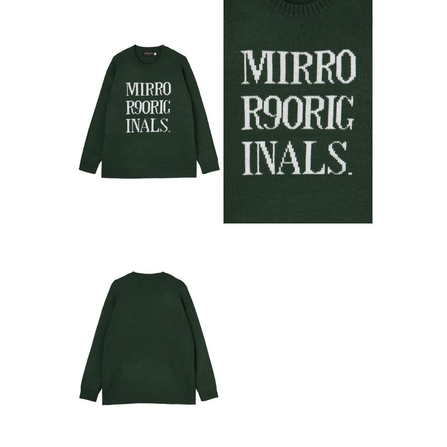 セーター メンズ レディース ミラーナインゴルフ MIRROR9GOLF ゴルフ