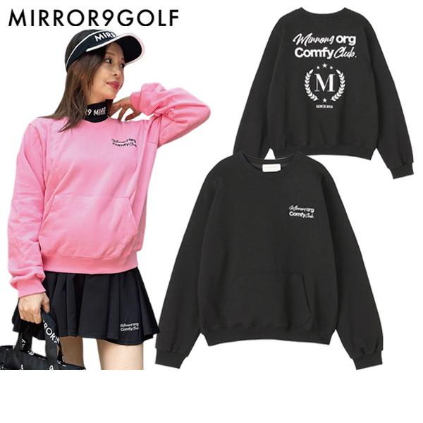 【送料無料】トレーナー レディース ミラーナインゴルフ MIRROR9GOLF ゴルフウェア ma2409-1 トレーナー レディース ミラーナインゴルフ MIRROR9GOLF ゴルフウェア