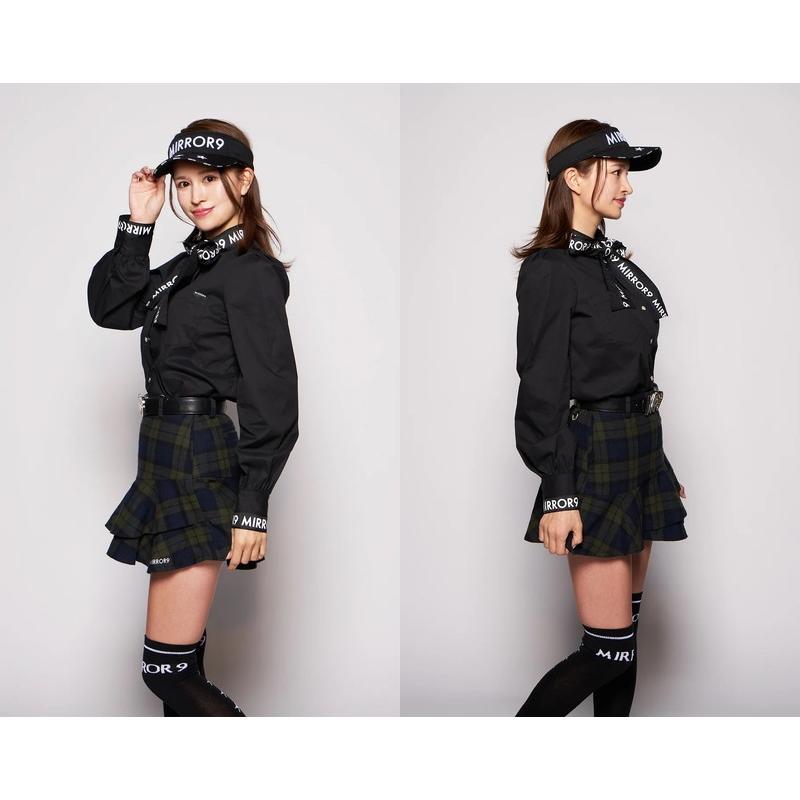 フレアスカート レディース ミラーナインゴルフ MIRROR9GOLF ゴルフ