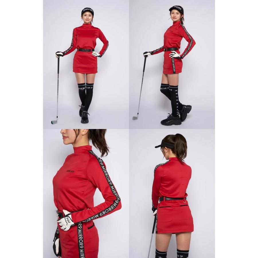 ハイネックシャツ レディース ミラーナインゴルフ MIRROR9GOLF ゴルフ