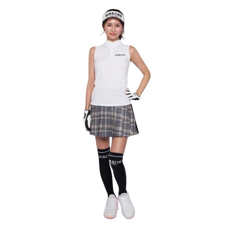 ポロシャツ レディース ミラーナインゴルフ MIRROR9GOLF ゴルフウェア