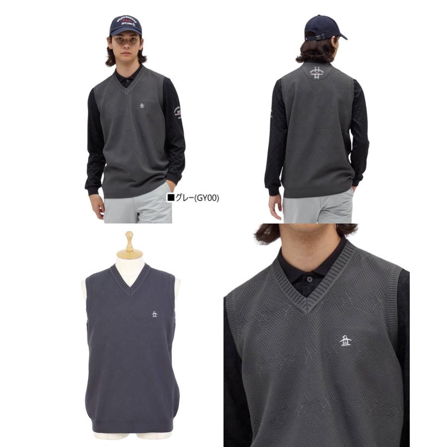 【大感謝祭P10倍】ベスト メンズ マンシングウェア Munsingwear 2025 秋冬 新作 ゴルフウェア mg5fve80m Munsingwear（マンシングウェア） 【新年還元祭P10倍】ベスト メンズ