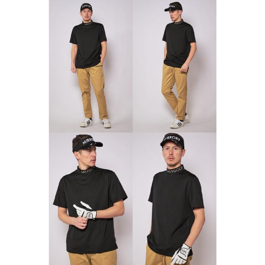 ハイネックシャツ メンズ ミラーナインゴルフ MIRROR9GOLF ゴルフ