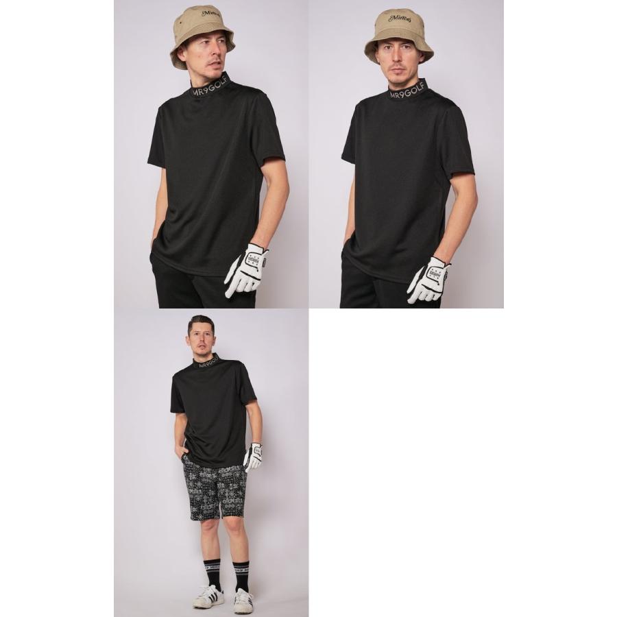 ハイネックシャツ メンズ ミラーナインゴルフ MIRROR9GOLF ゴルフ