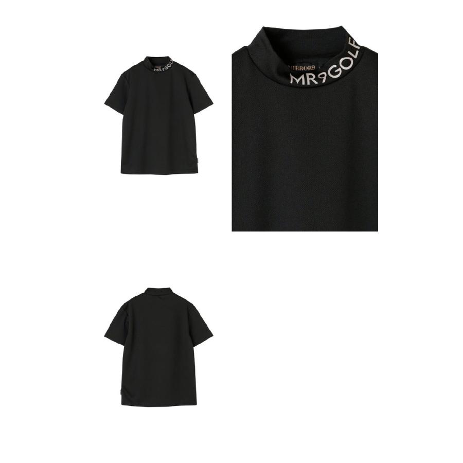 ハイネックシャツ メンズ ミラーナインゴルフ MIRROR9GOLF ゴルフ