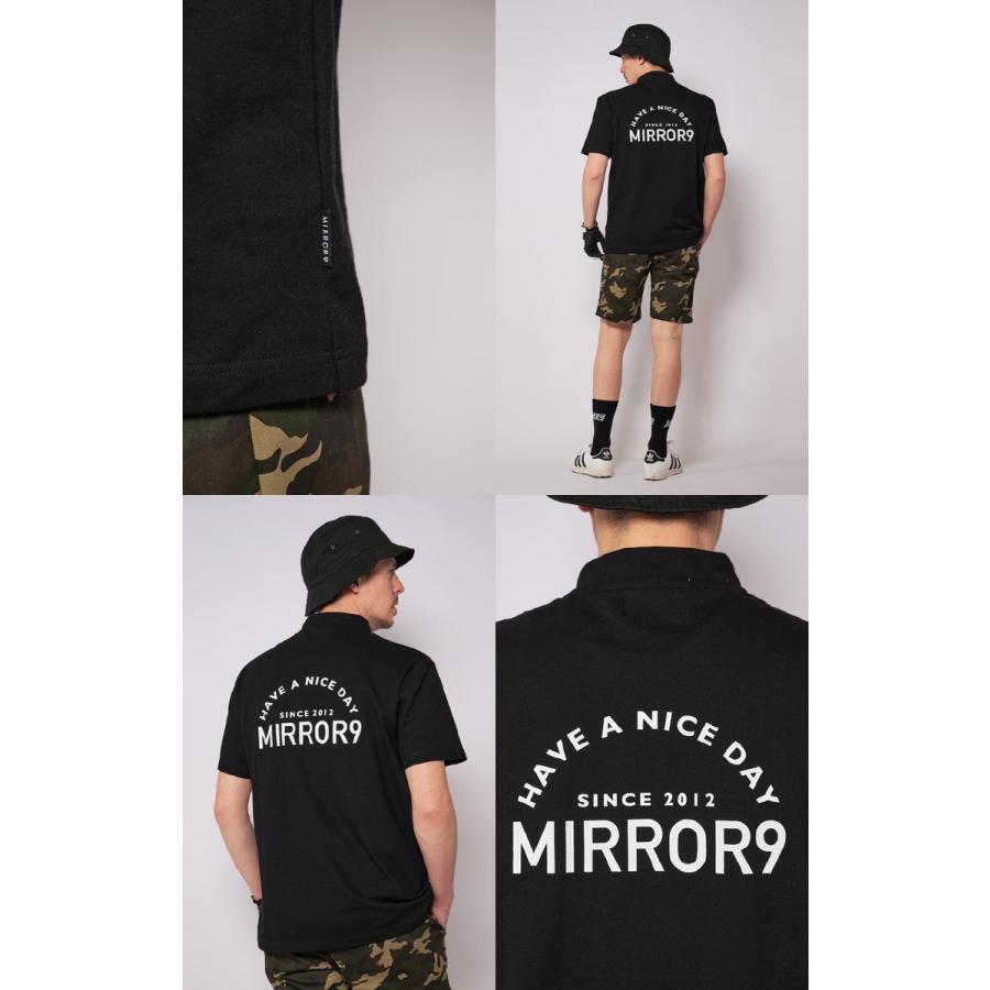 MIRROR9 ブラック ハイネックシャツ　ゴルフ ハイネックシャツ メンズ ミラーナインゴルフ MIRROR9GOLF