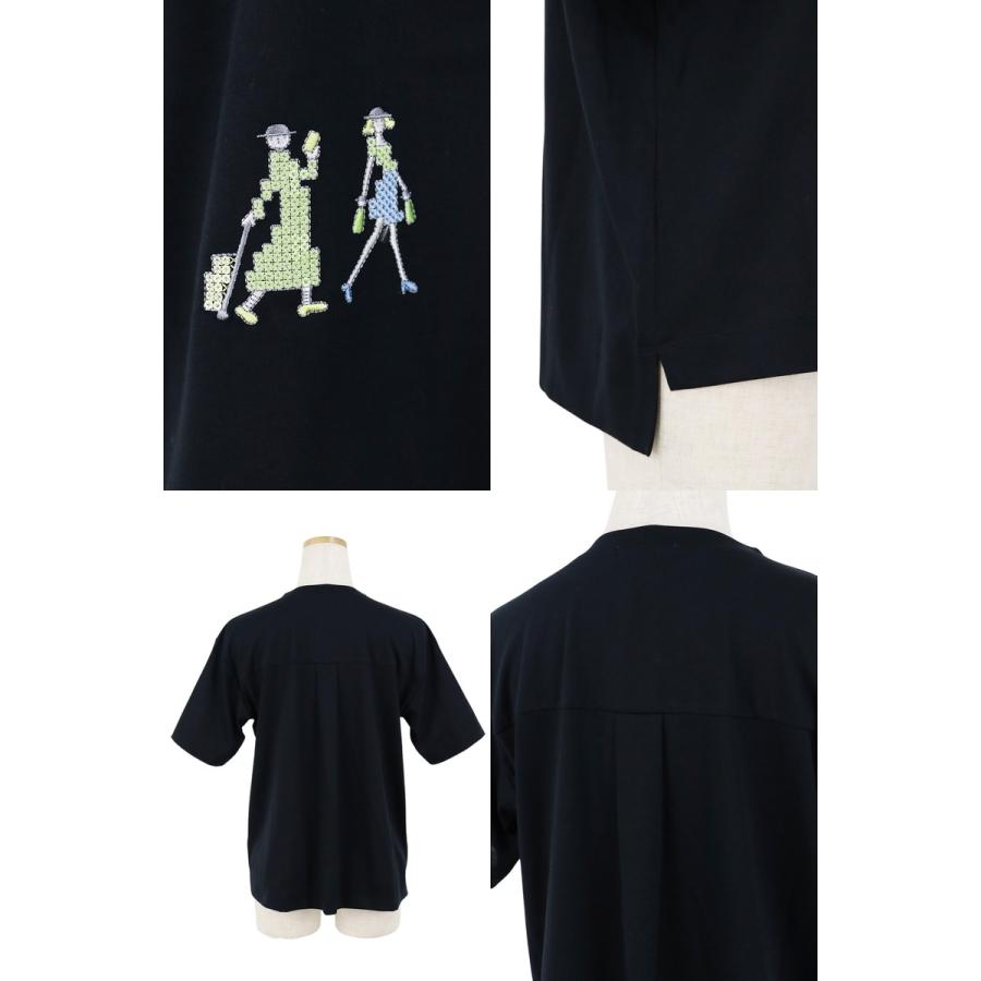 Tシャツ レディース スタジオ ピッコーネ STUDIO PICONE 2024 春夏 新作 p359411｜t-on｜04