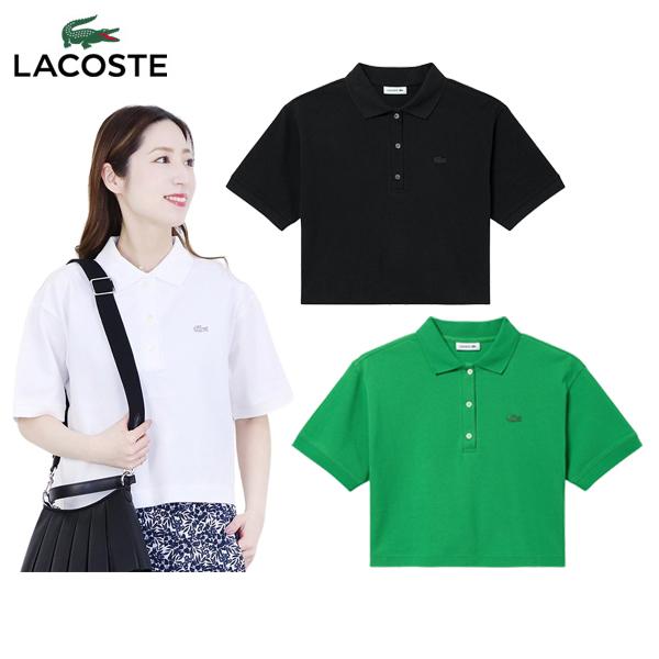 レディースラコステポロシャツ LACOSTE ポロシャツ ポロ スキッパーネックポロシャツ