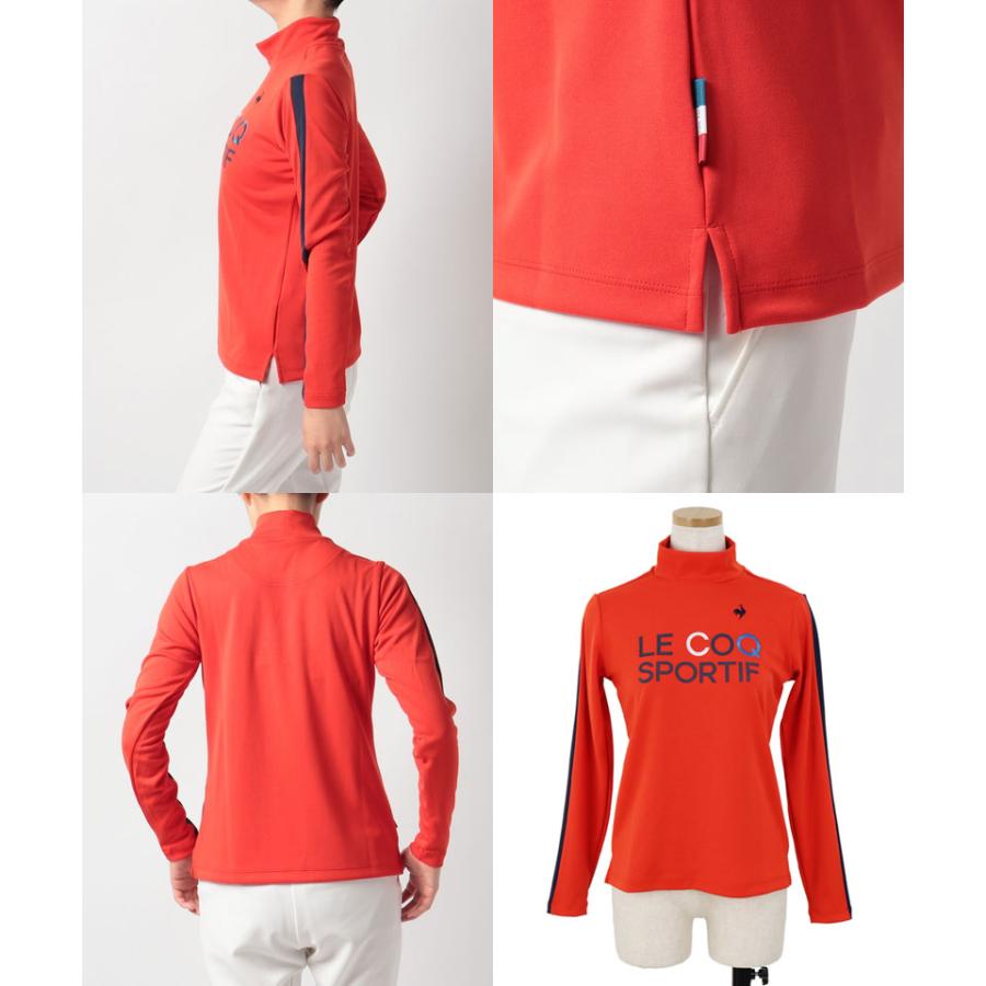 ハイネックシャツ レディース ルコックスポルティフ ゴルフ ルコック le coq sportif GOLF 秋冬 新作 ゴルフウェア qgwujb05|t-on|04