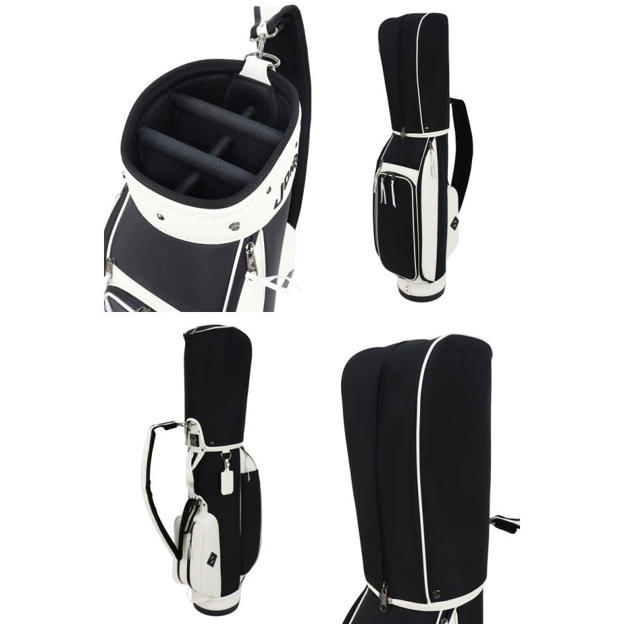 【極美品】Jones riders キャディバッグ ジョーンズ　黒　ブラック ジョーンズ 数量限定モデル JONES RIDER ALL BLACK キャディ