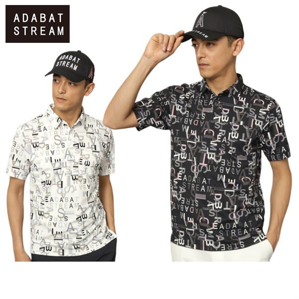 【タイムセール 12/2 13:00迄】ポロシャツ メンズ アダバット ストリーム ADABAT STREAM  ゴルフウェア s69-12281 OFF | adabat