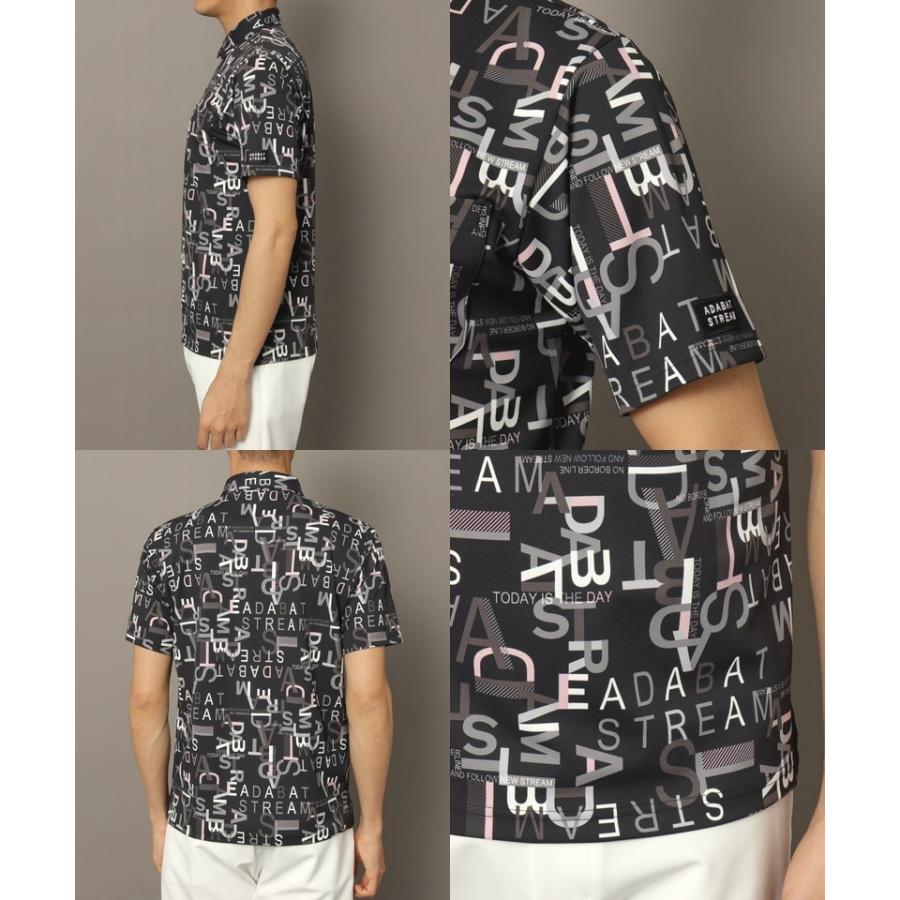 【タイムセール 12/2 13:00迄】ポロシャツ メンズ アダバット ストリーム ADABAT STREAM  ゴルフウェア s69-12281 OFF | adabat | 03