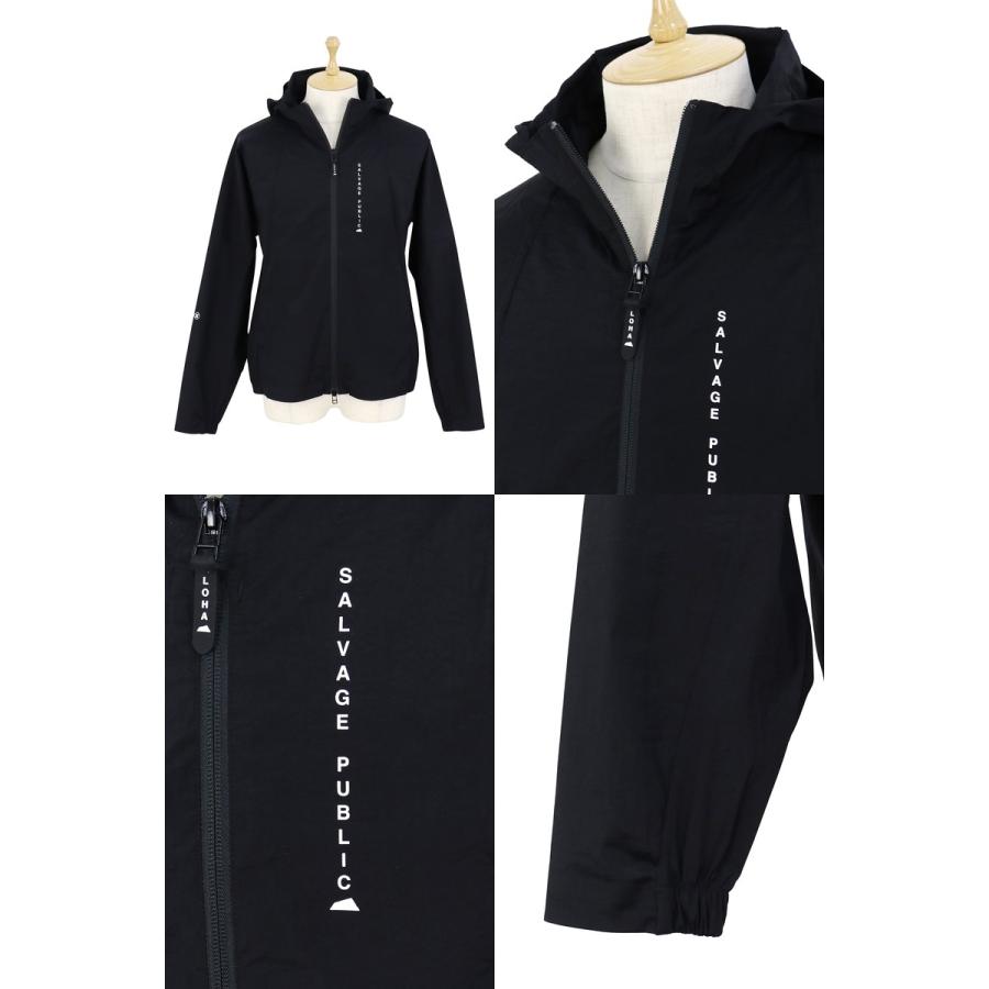 新品　サルベージパブリックコレパ　中綿ブルゾン　ジャケット　ブラック　ゴルフ　M SALVAGE PUBLIC Kolepa サルベージパブリックコレパ ジャケット