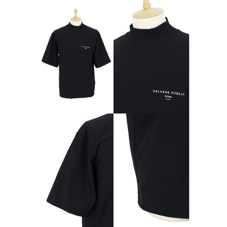 サルベージパブリックコレパ ハイネックシャツ M ハイネックシャツ メンズ サルベージパブリックコレパ SALVAGE