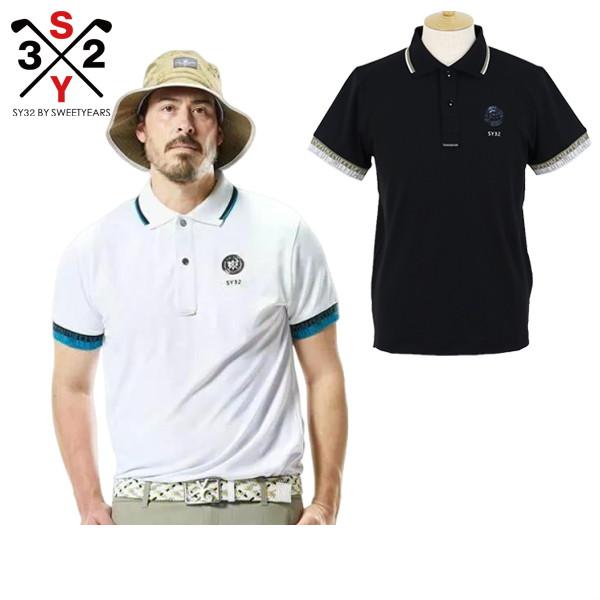SY32 BY SWEET YEARS - 未使用　SY32 by SWEET YEARS ポロシャツ ゴルフ スポーツ SY32 by SWEET YEARS 【30％OFFセール】ポロシャツ メンズ GOLF