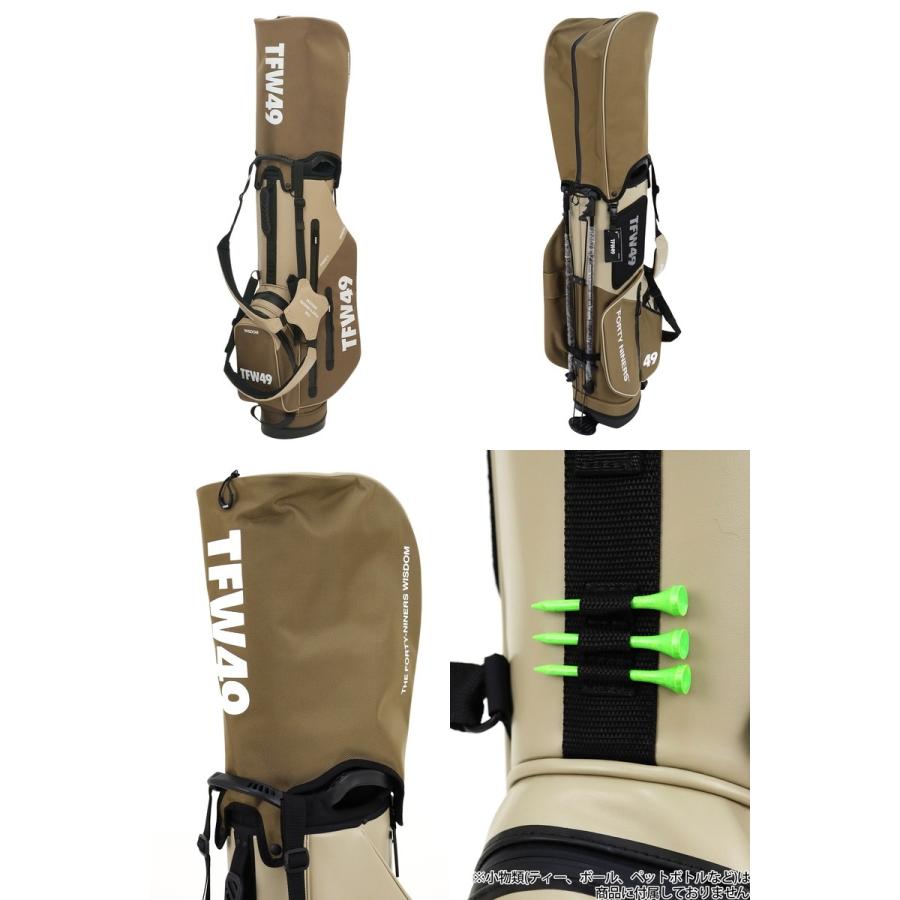 【極美品】TFW49 FORTYNINE キャディバッグ フードカバー付き TFW49 - 【銀行振込・代金引換不可】【返品・交換不可】 CADDIE
