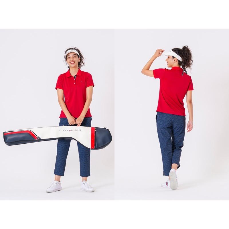 ポロシャツ レディース トミー ヒルフィガー ゴルフ TOMMY HILFIGER GOLF 日本正規品 2024 春夏 新作 ゴルフウェア thla439｜t-on｜09