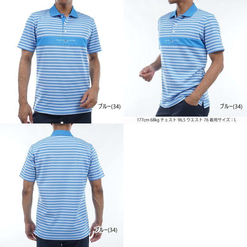 ポロシャツ メンズ トミー ヒルフィガー ゴルフ TOMMY HILFIGER GOLF 日本正規品 2024 春夏 新作 ゴルフウェア thma422｜t-on｜07