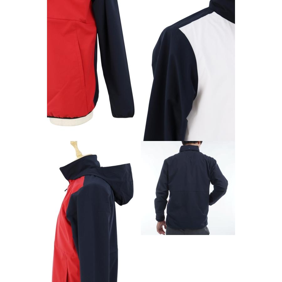 トミーヒルフィガーゴルフ パーカー ナイロン 赤 メッシュ ゴルフウェア トミー ヒルフィガー ゴルフ (Tommy Hilfiger Golf) | トミー
