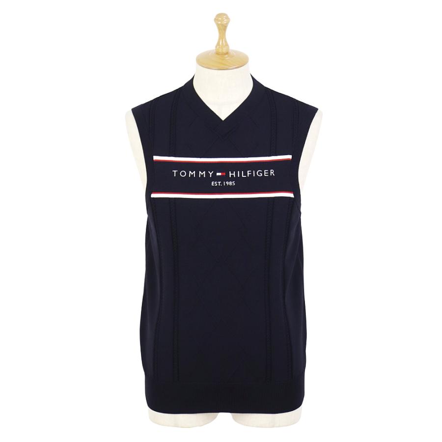 TOMMY HILFIGER GOLF ニットベスト メンズ トミー ヒルフィガー