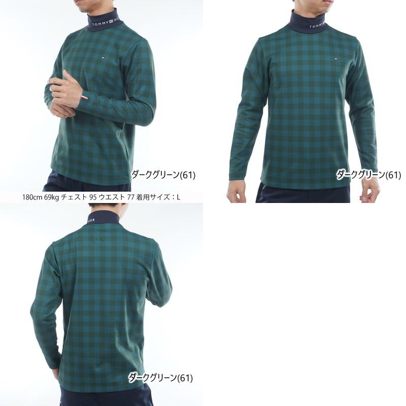 長袖ハイネックシャツ 【L寸】ブラック　トミーヒルフィガー thma569 Amazon | TOMMY HILFIGER GOLF(トミー ヒルフィガー ゴルフ) メンズ