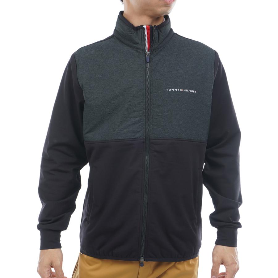 【送料無料】ブルゾン メンズ トミー ヒルフィガー ゴルフ   GOLF 日本正規品 2025 秋冬 新作 ゴルフウェア thma586 TOMMY HILFIGER GOLF（トミー ヒルフィガー ゴルフ） 【30％OFFセール