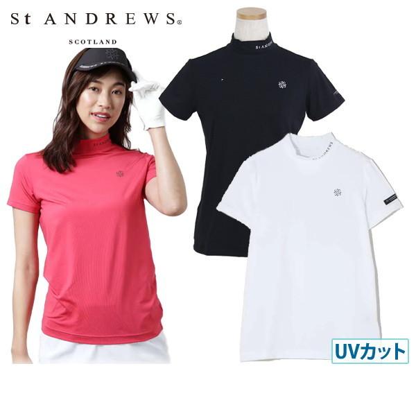 時間指定不可 ハイネックシャツ レディース セントアンドリュース St Andrews 21 春夏 新作 ゴルフウェア 043 驚きの安さ Mesquita Rj Gov Br